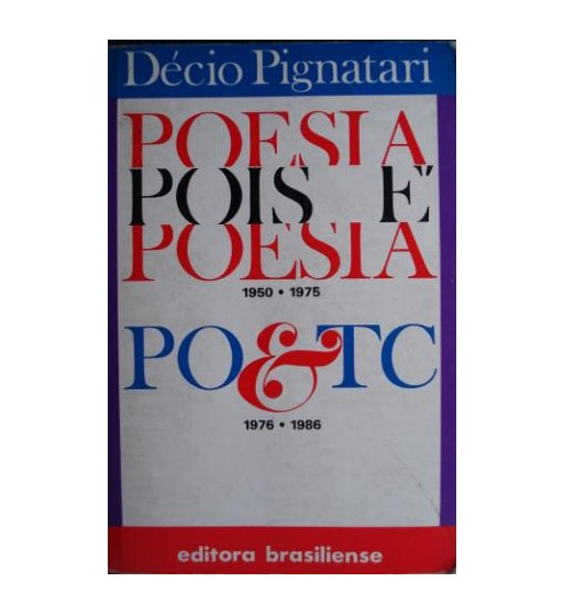 POESIA POIE É POESIA E POETC