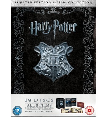 Harry Potter: The Complete 1-8 Film Collection - Limited Edition BluRay