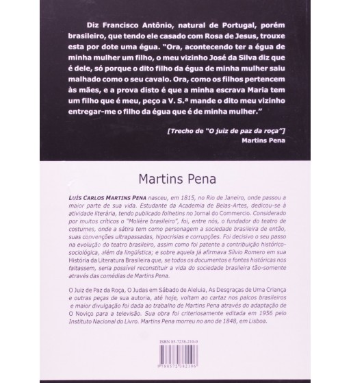 O Juiz De Paz Da Roça