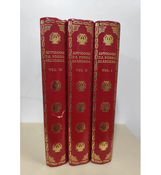 ANTOLOGIA DA POESIA BRASILEIRA - 3 VOLUMES