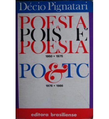 POESIA POIS É POESIA E POETC