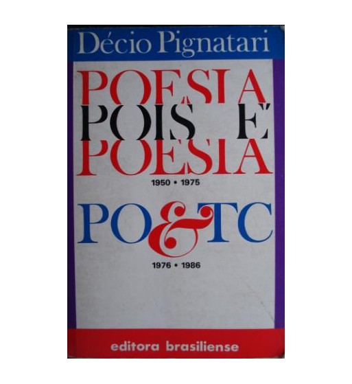 POESIA POIS É POESIA E POETC