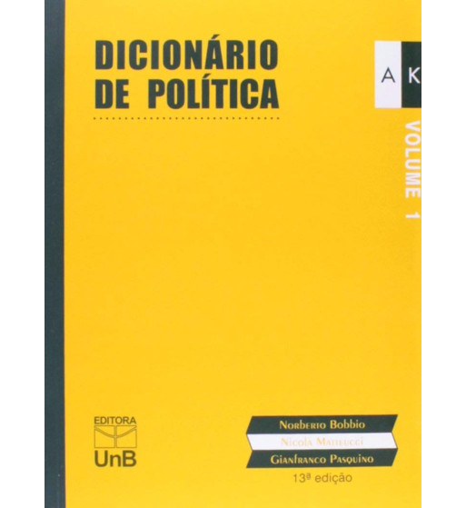 DICIONÁRIO DE POLÍTICA - 2 VOLUMES