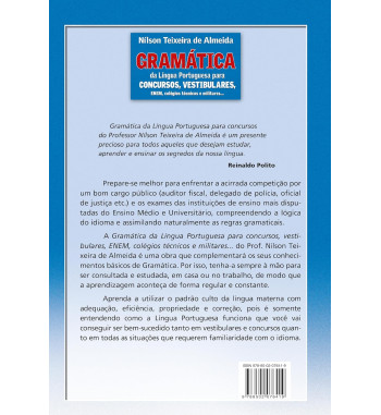 GRAMÁTICA DA LÍNGUA PORTUGUESA PARA CONCURSOS