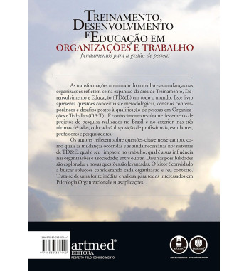 TREINAMENTO DESENVOLVIMENTO E EDUCAÇÃO EM ORGANIZAÇÕES E TRABALHO