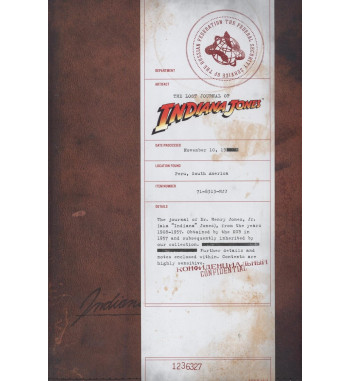 THE LOST JOURNAL OF INDIANA...