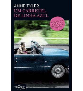 UM CARRETEL DE LINHA AZUL