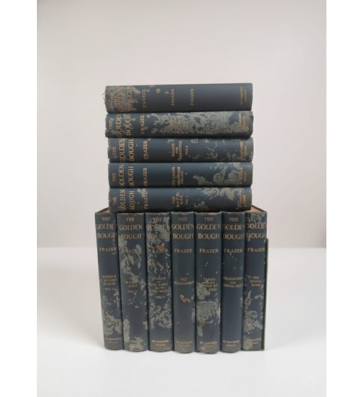THE GOLDEN BOUGH: A STUDY IN MAGIC AND RELIGION - 13 VOLUMES